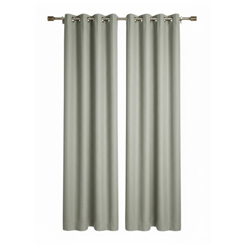 CORTINA ANN & VAL ANTIS PRAGA 1,35 X 2,30CM PLATA Unica