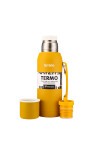 TERMO PREMIUM DE 1LT TERRANO CON MANIJA AMARILLO FUERTE