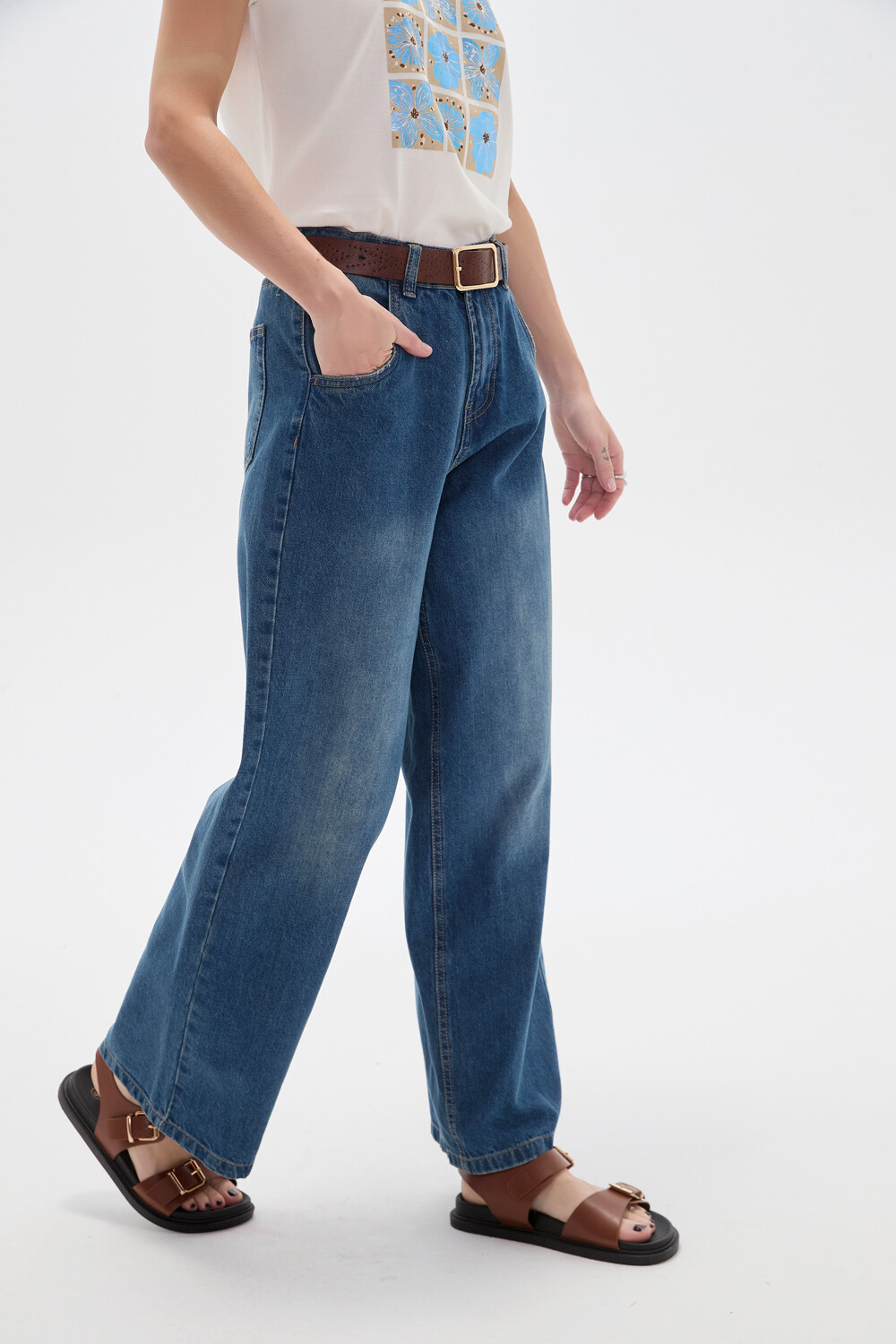 Pantalon Raku Azul Oscuro
