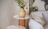 Mesa Lateral - 64cm - Linea Manhattan Beige