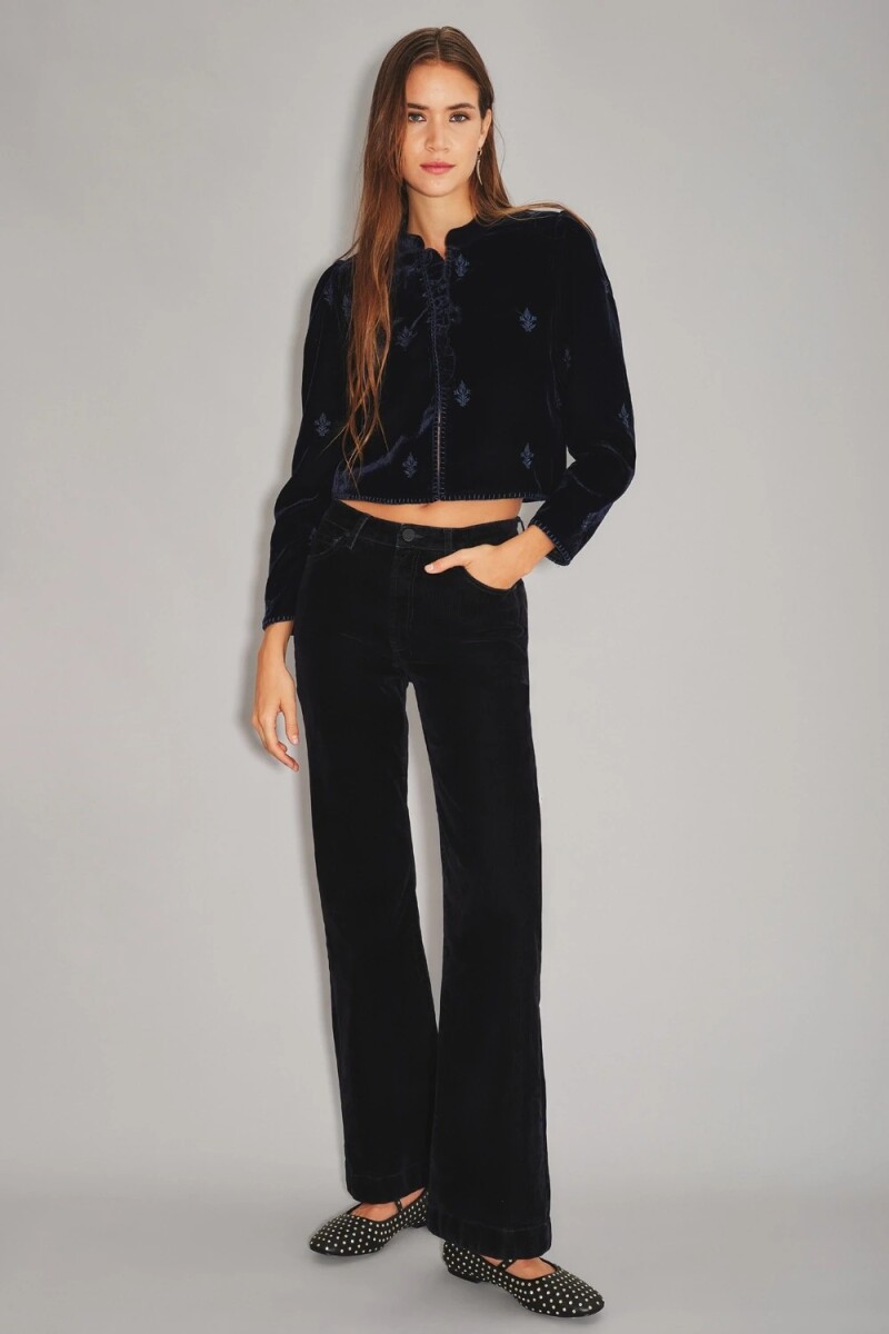 Jean Tailor Velvet Denim Azul