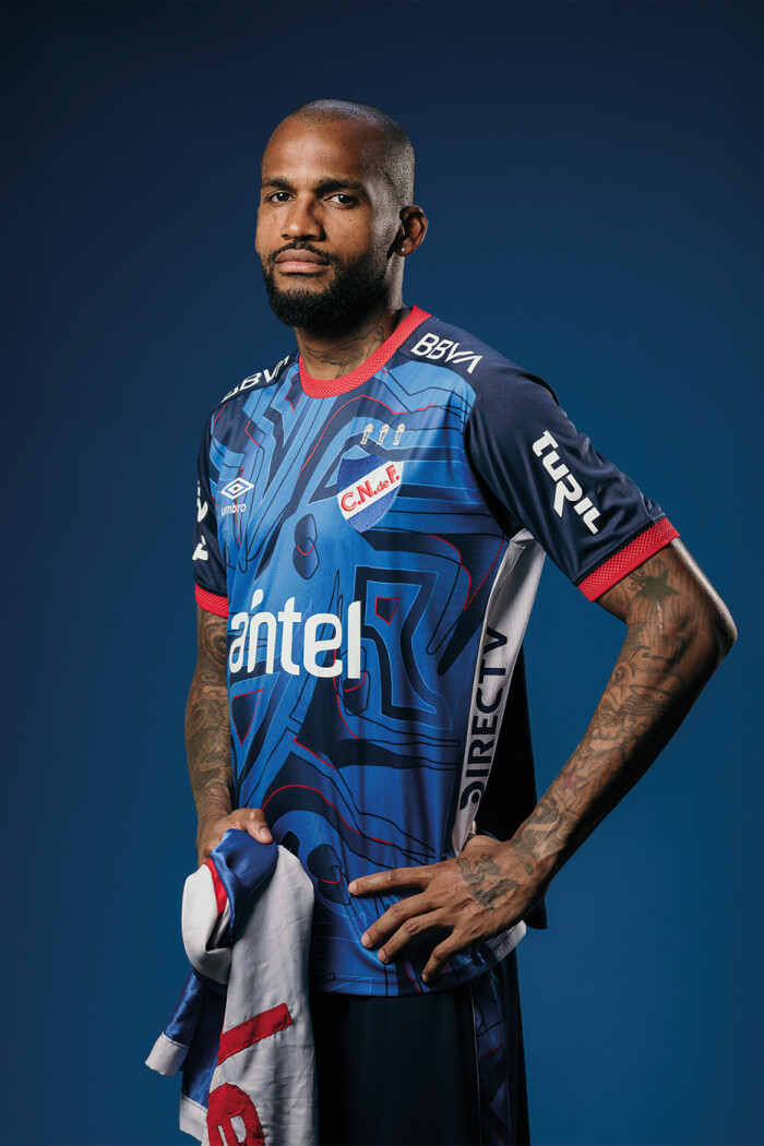 CAMISETA HOMBRE UMBRO CAMISETA GOLERO 2025 Azul-estampado