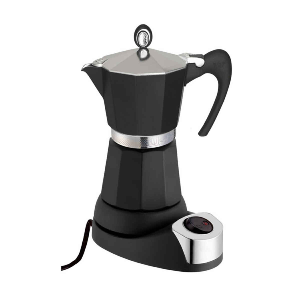 CAFETERA GAT ELECTRICA - FASHION BLACK 6 P 