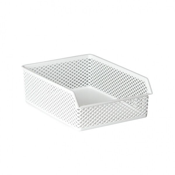 ORGANIZADOR LINEA APILABLE BLANCO 22 X 28 X 10 CM ORGANIZADOR LINEA APILABLE BLANCO 22 X 28 X 10 CM