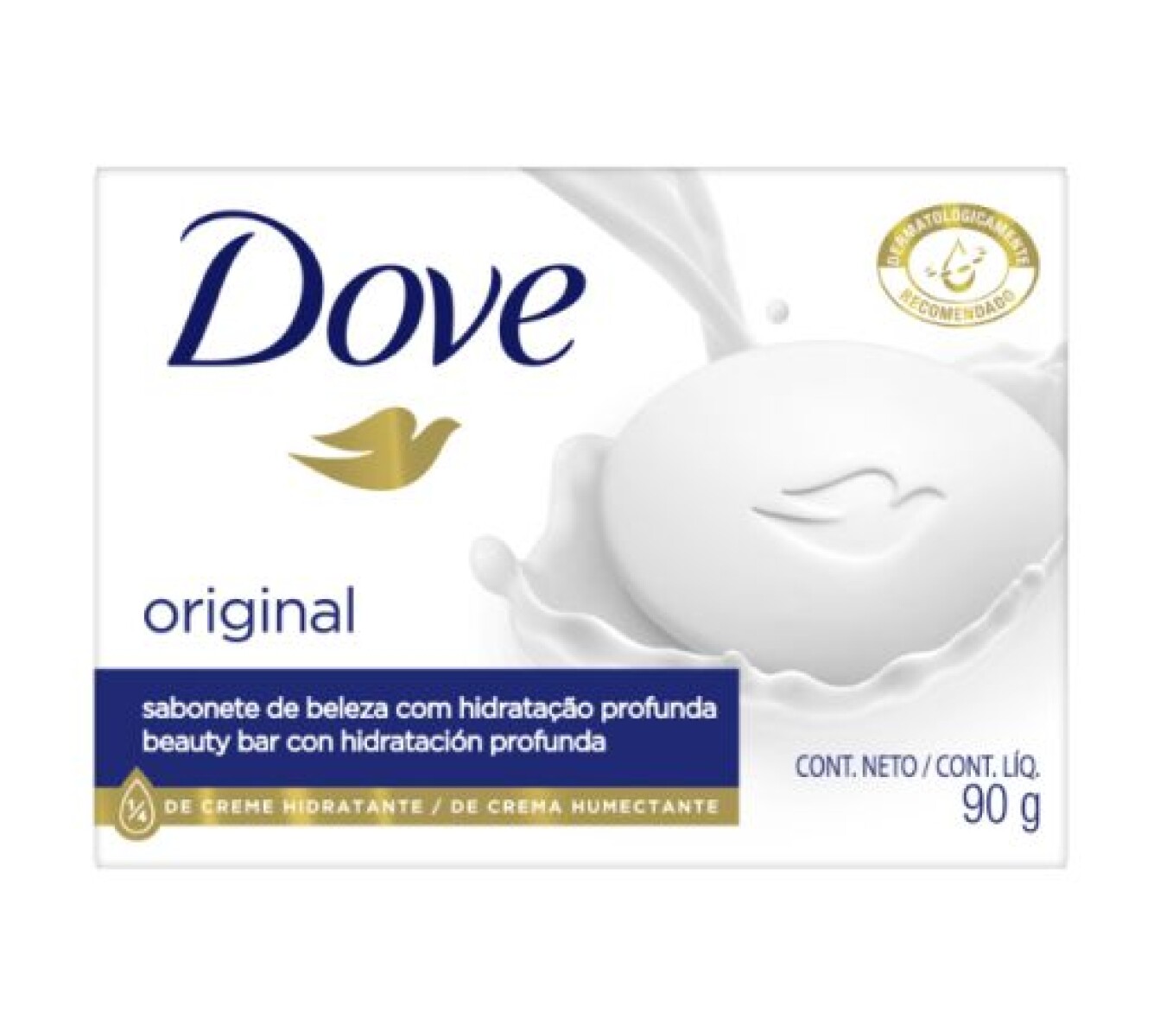 DOVE JABÓN CLÁSICO EN BARRA 90 gr 