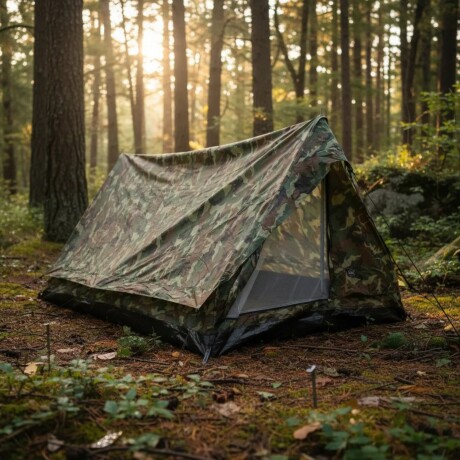 Carpa Minipack Camuflada Arye para 3/4 Personas Modelo 433 Carpa Minipack Camuflada Arye para 3/4 Personas Modelo 433