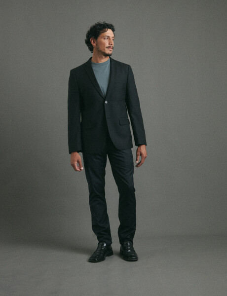 220272 TRAJE HARRINGTON URBAN Negro