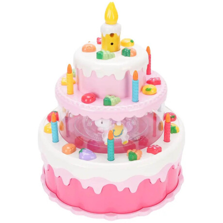 Juguete Torta Cumpleaños Electrónico Sonido + Luces Juguete Torta Cumpleaños Electrónico Sonido + Luces