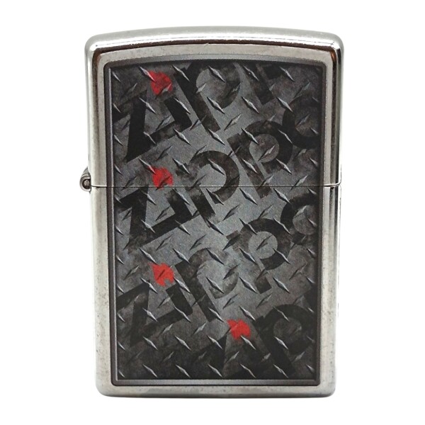 Encendedor ZIPPO 29838 Diamond Plate Zippos Design - ZP298338 plateadocombinado