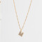 Cadena Corta con Dije De inicial Cadena Corta Con Dije De Inicial - Dorado