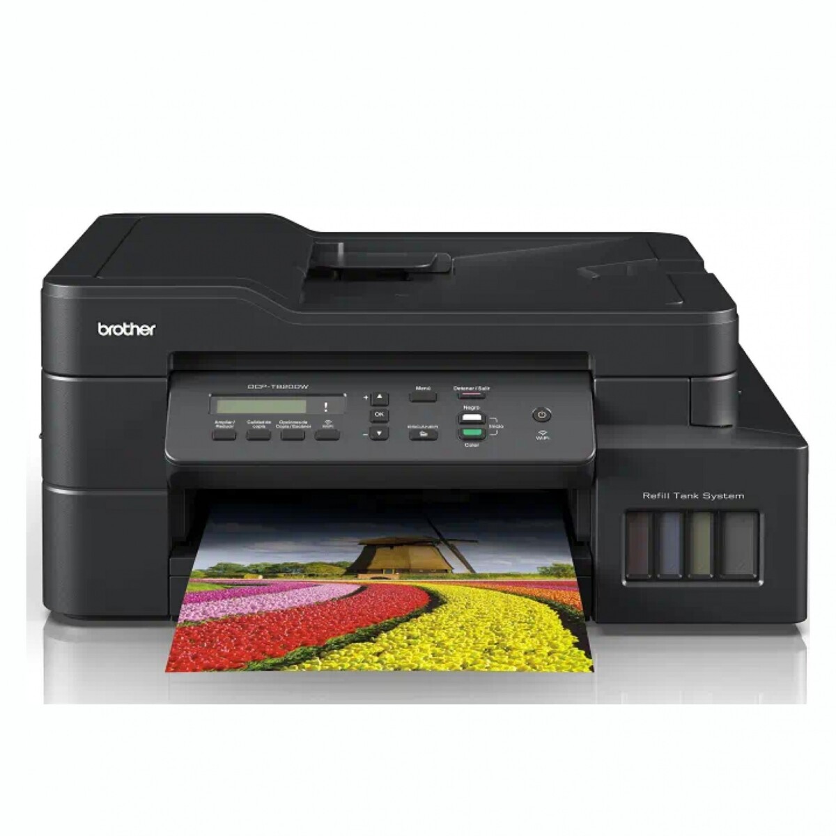 Impresora Multifunción A Color BROTHER DCP-T820W WiFi Inyección De Tinta 