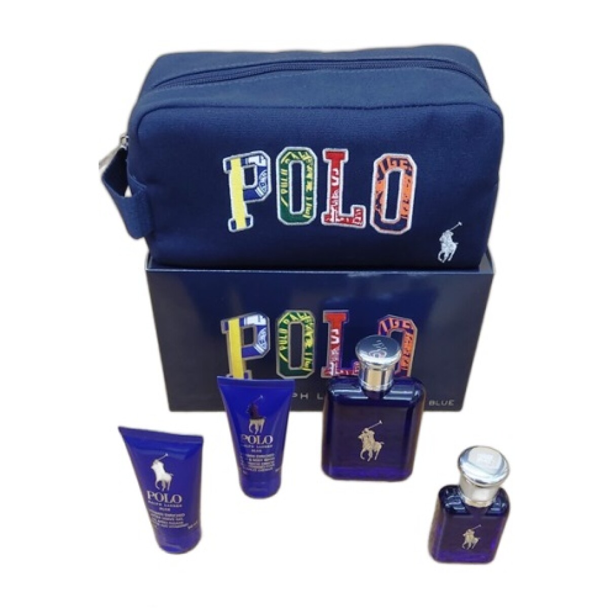 Perfume Polo Blue Edt 125 +edt 40 +sg 50 + As 50 