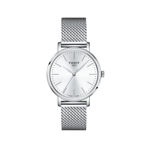 Reloj Tissot Everytime Lady T1432101101100 para mujer de acero Plateado