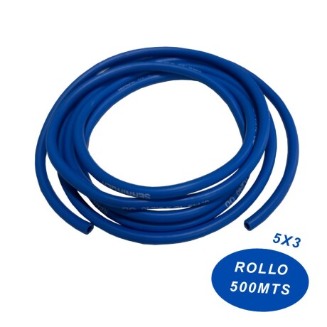 Microtubo Rollo 500 mts. - Azul Maxijet 5 mm x 3mm ideal Autocultivo Cannabis Microtubo Rollo 500 mts. - Azul Maxijet 5 mm x 3mm ideal Autocultivo Cannabis