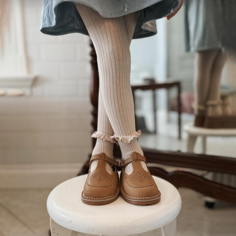 Medias Can Can Puntilla Crudo