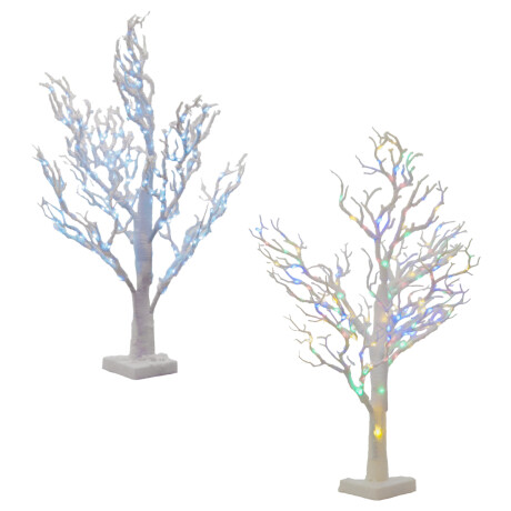 Arbol Led de 60cm efecto nevado con 125 luces Arbol Led de 60cm efecto nevado con 125 luces