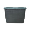 Caja Organizadora rectangular mediana de plástico con trabas - RAINHA Caja Organizadora rectangular mediana de plástico con trabas - RAINHA