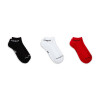 Medias Everyday Cush Poly Media invisible 3-Pack Unisex Multicolor