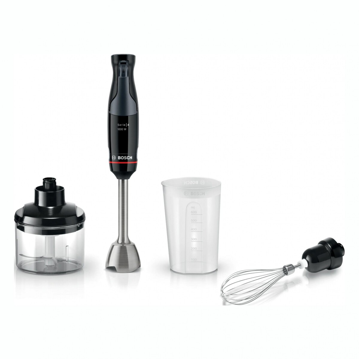 Mixer BOSCH MSM4B621 Ergomaster 1000W Con Picadora, Batidora Y Vaso Medidor 