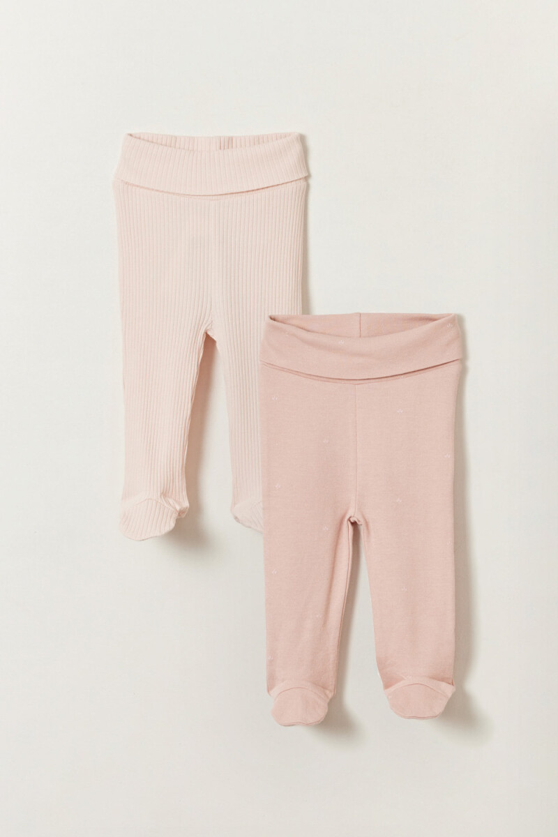 Pack x2 pelele Rosa