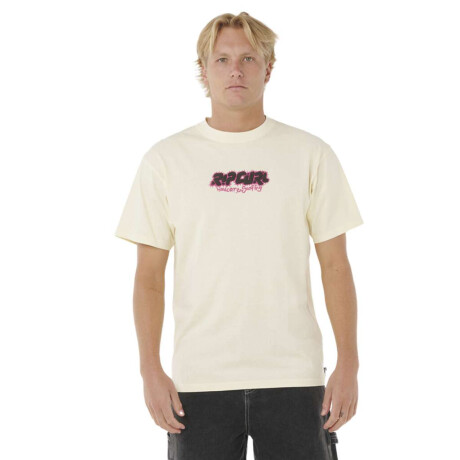 Remera Rip Curl Raw Energy Bubble Tee Amarillo