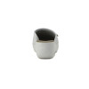 Zueco Country de Mujer Calado Cuero Blanco