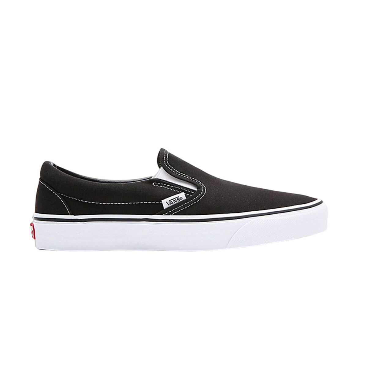 Championes Vans Classic Slip-On - Black & White 