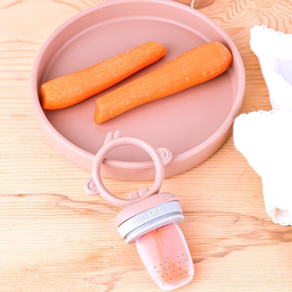 Mordillo alimentacion MinikOiOi rosa