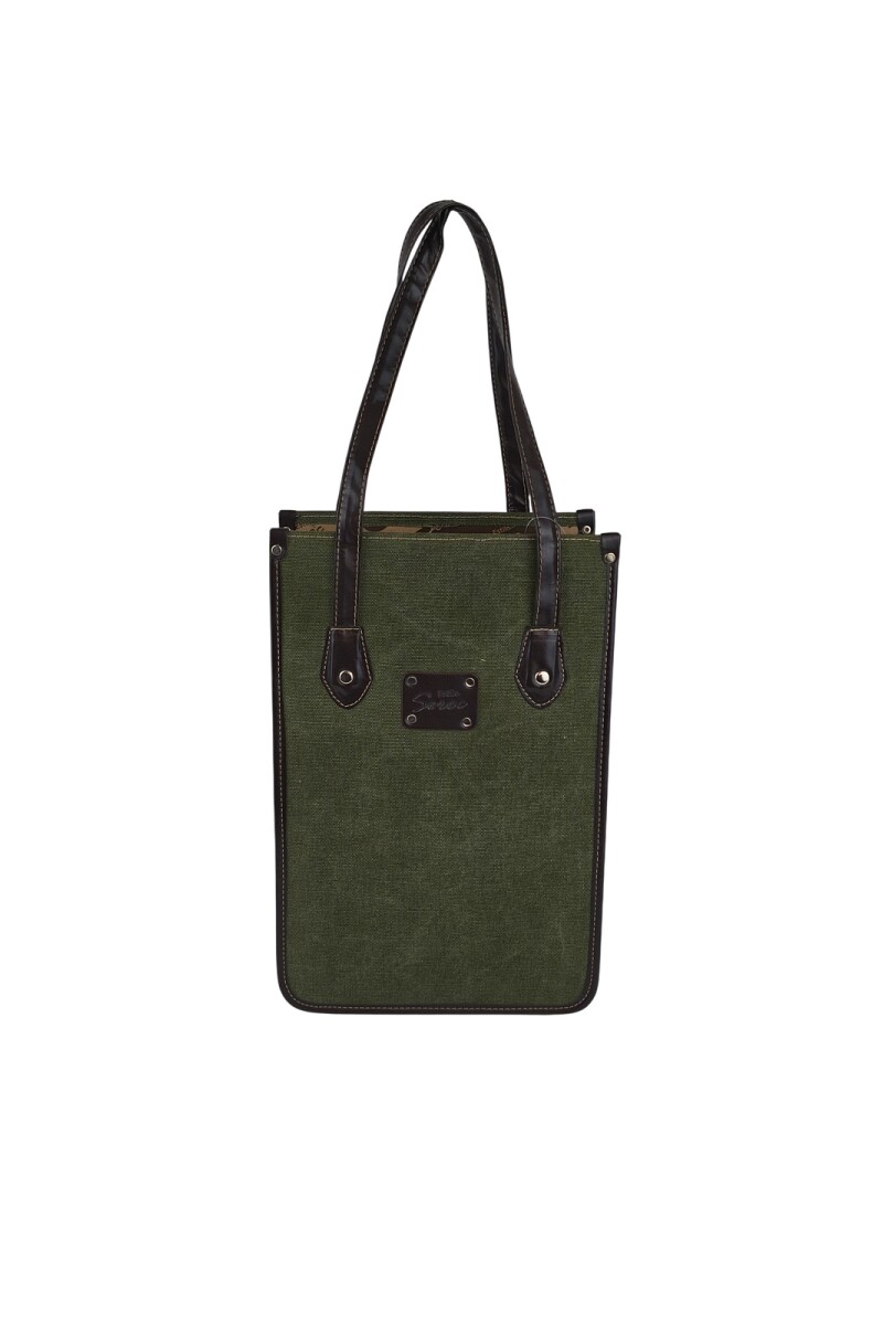 Matera tipo bolso verde