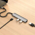 Satechi Multipuerto 4-en-1 USB-C - Space Grey Satechi Multipuerto 4-en-1 USB-C - Space Grey
