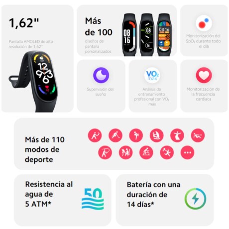 Correa Xiaomi Smart Band 7 - Mi Uruguay