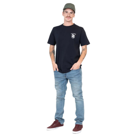 Remera Volcom Ring Ding - Negro Remera Volcom Ring Ding - Negro