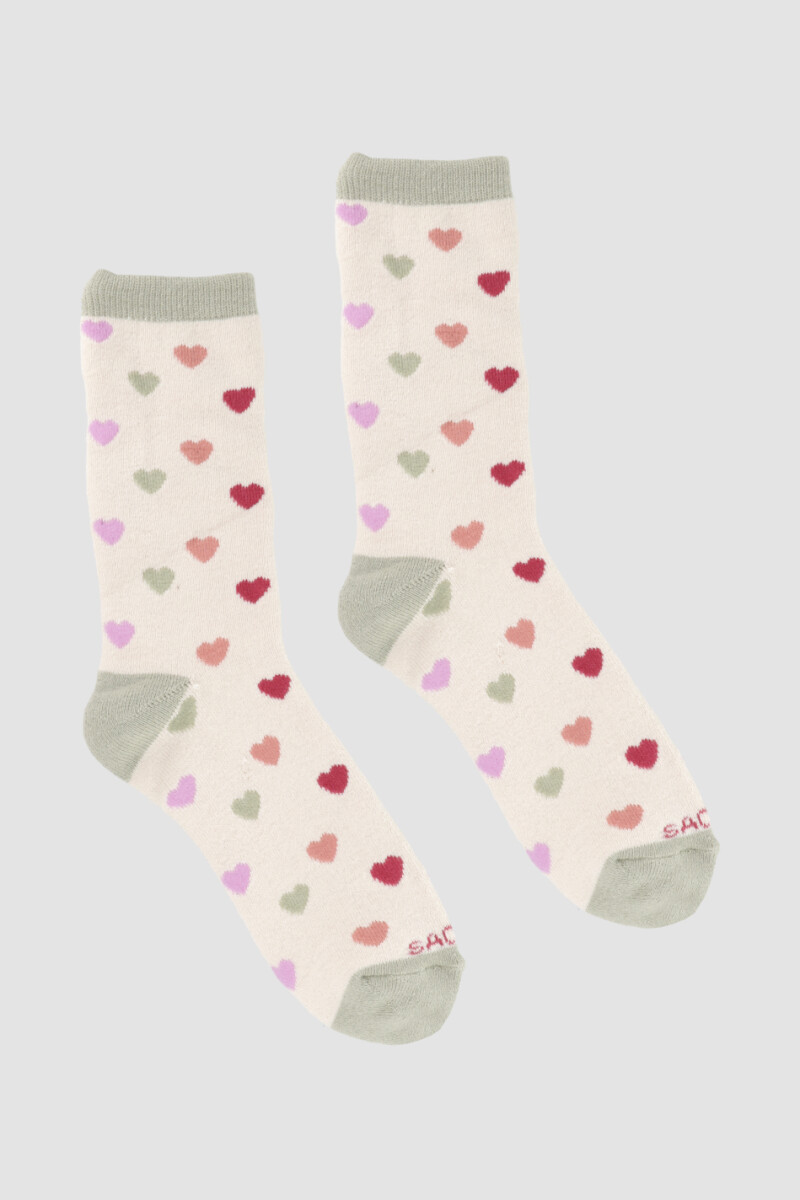 Medias con diseños. de abrigo con tener felpa interior. Estampado 3