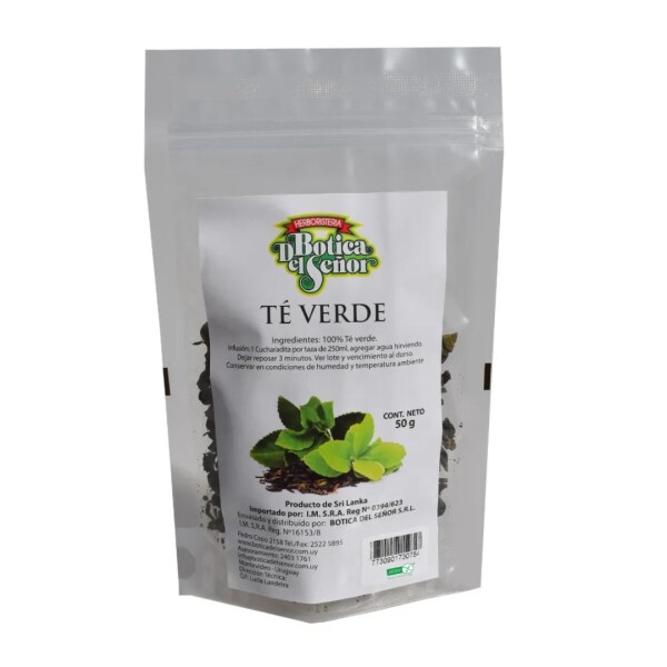 Té Verde 50gs - La Botica del Señor Té Verde 50gs - La Botica del Señor