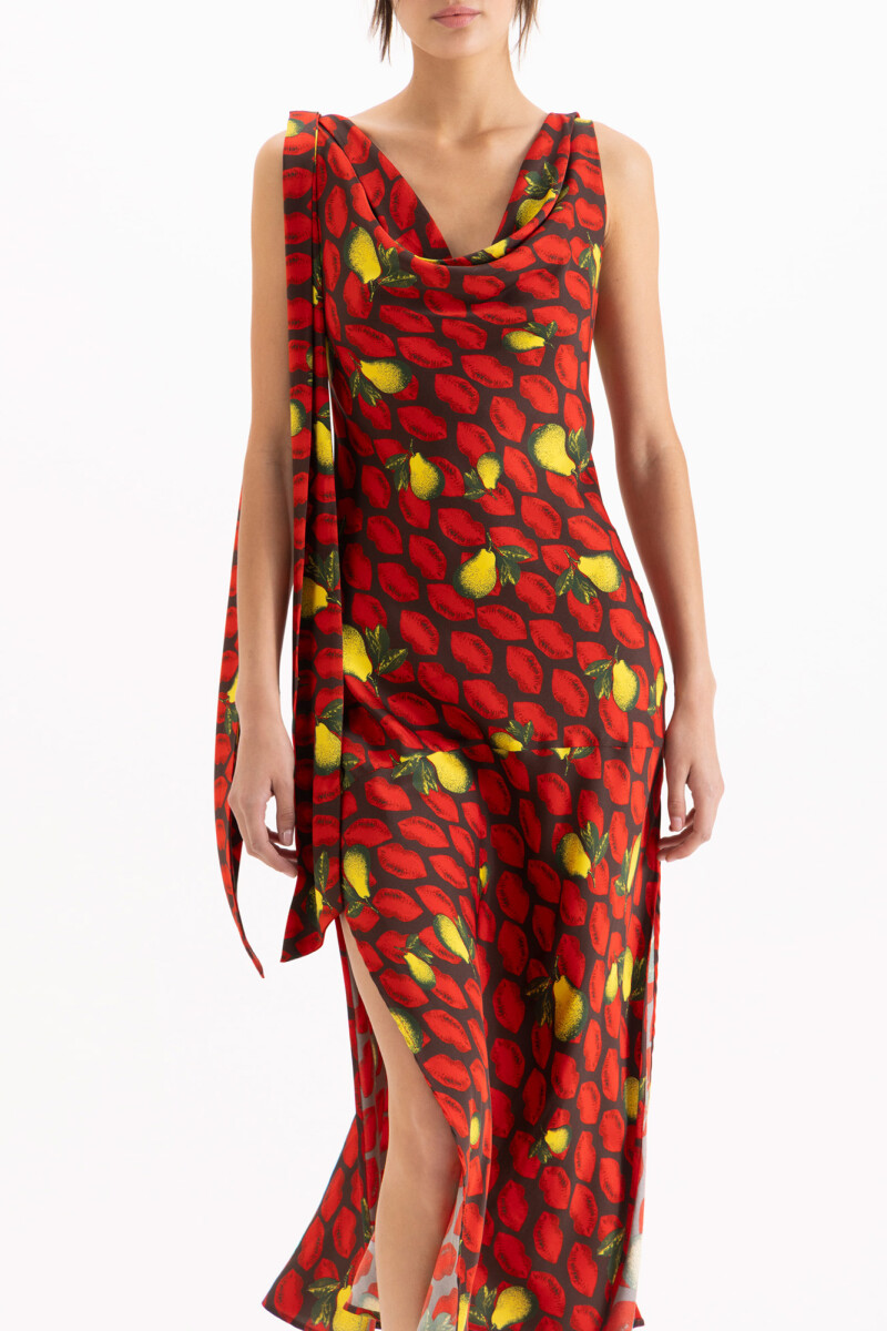 VESTIDO PEAR Rojo