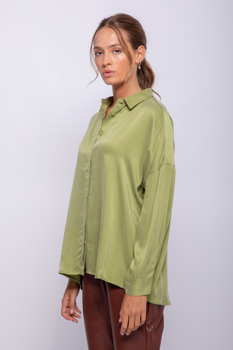 CAMISA IRIS Verde Musgo