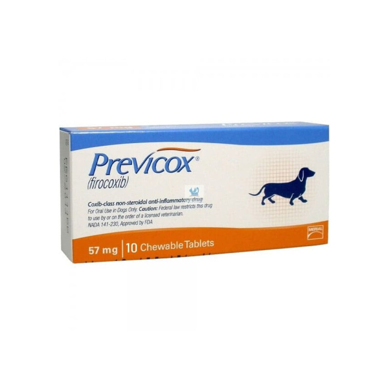 Previcox 57 mg caja 30 comprimidos