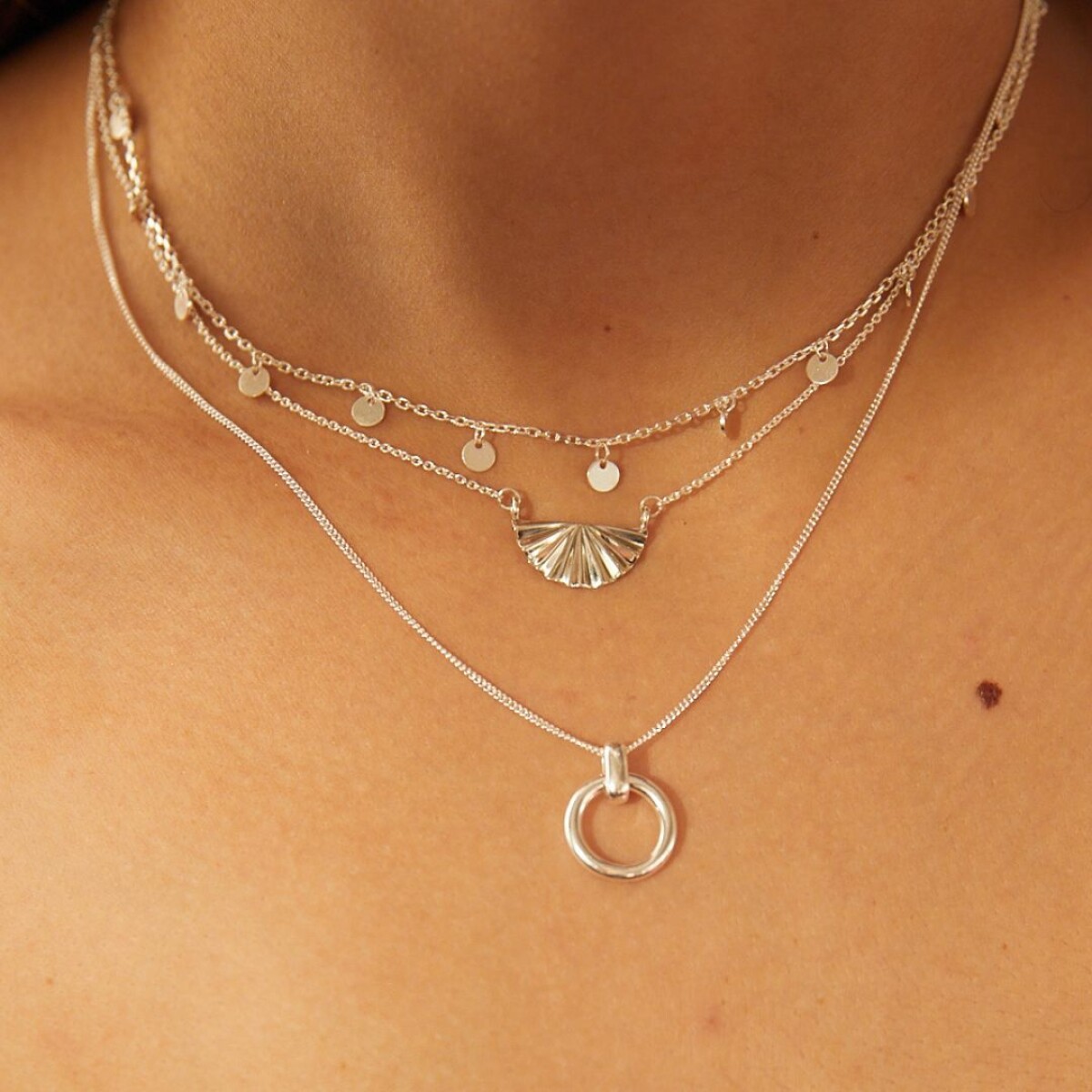 Collar Arandela - Plata 925 