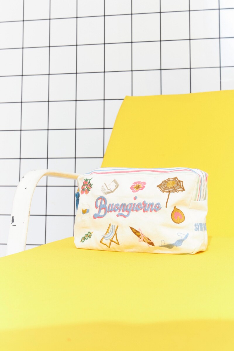 Estuche Buongiorno - blanco 