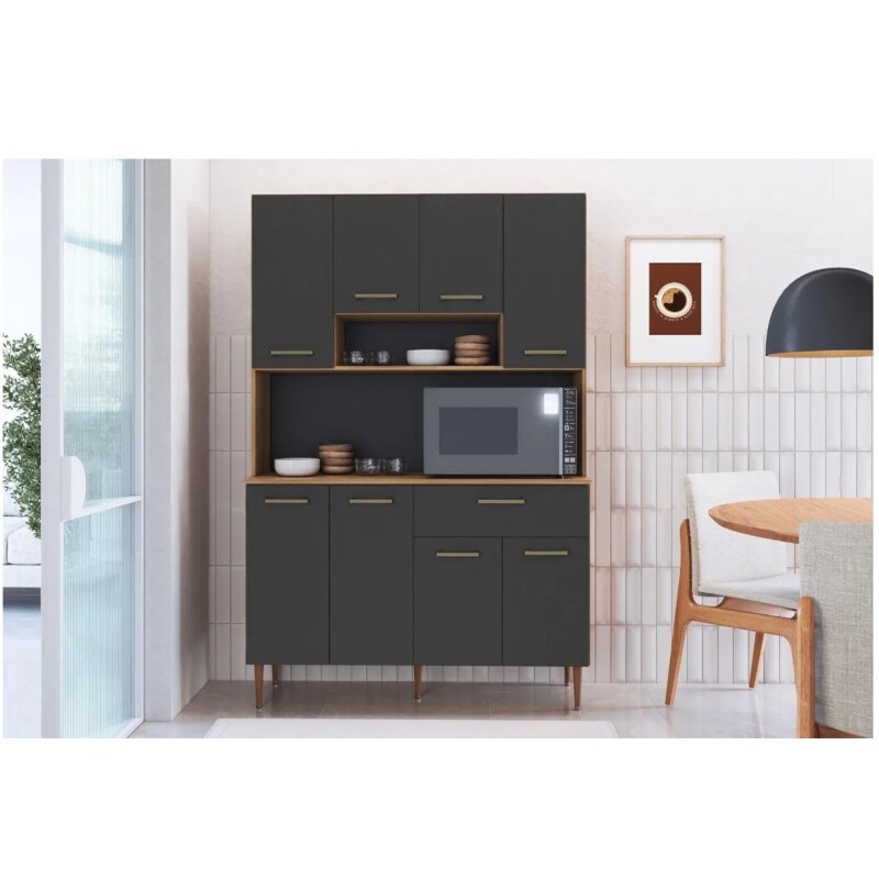 Alacena Kit De Cocina 8 Puertas 1 Estante 1 Cajón Alacena Kit De Cocina 8 Puertas 1 Estante 1 Cajón