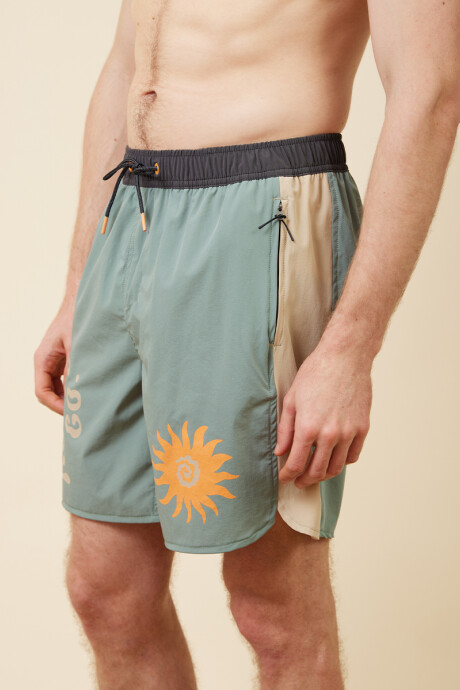 SHORT KOHRA RUSTY Azul Piedra