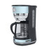 Cafetera Vintage Muse Ms220sc 10 Tasas Jarra Cristal CELESTE