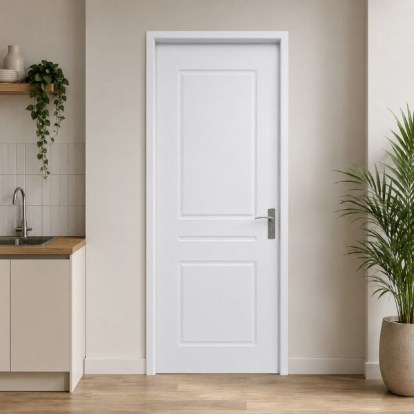 PUERTA INTERIOR MDF 2.05 X 0.75 MT BLANCA - DERECHA O IZQUIERDA PUERTA INTERIOR MDF 2.05 X 0.75 MT BLANCA - DERECHA O IZQUIERDA