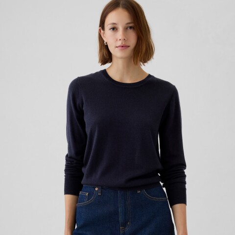 MERINO PULLOVER NAVY UNIFORM