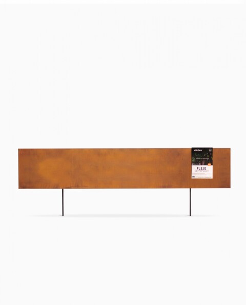 Fleje Separador 30cm x 1.2m - Acero Corten 2mm - Con estacas