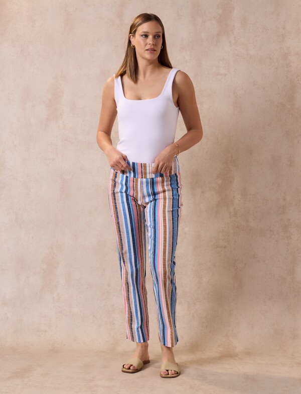 Pantalon Print CRUDO/MULTI