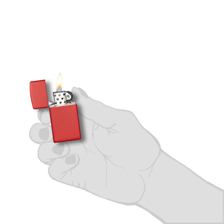 Encendedor Zippo Slim Rojo 0
