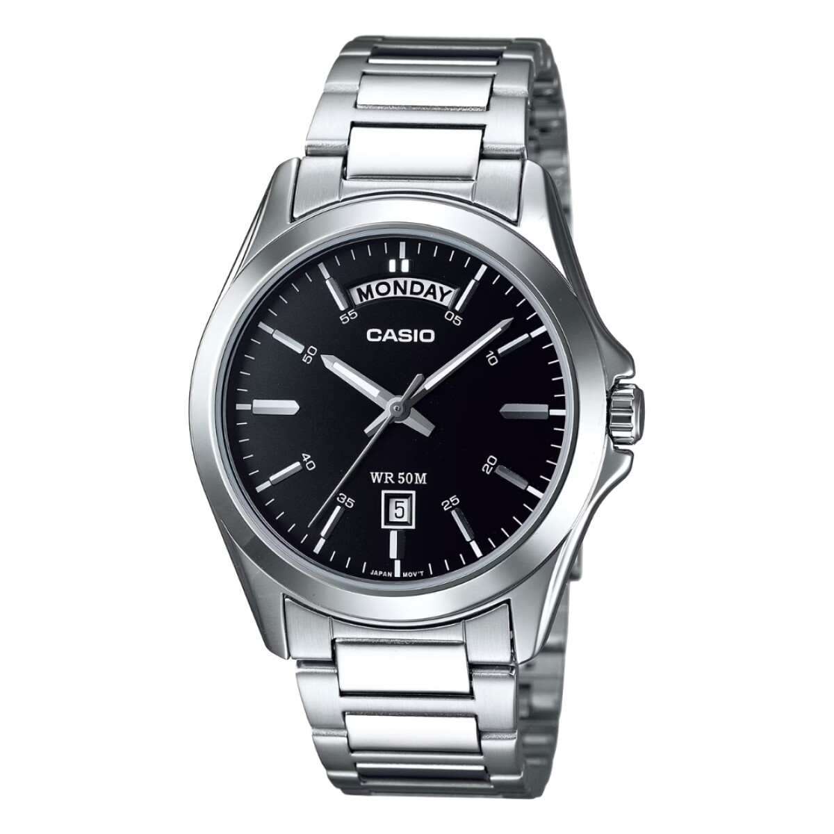 Reloj Casio Mtp1370d 1a1vdf Para Hombre Con Correa De Acero 