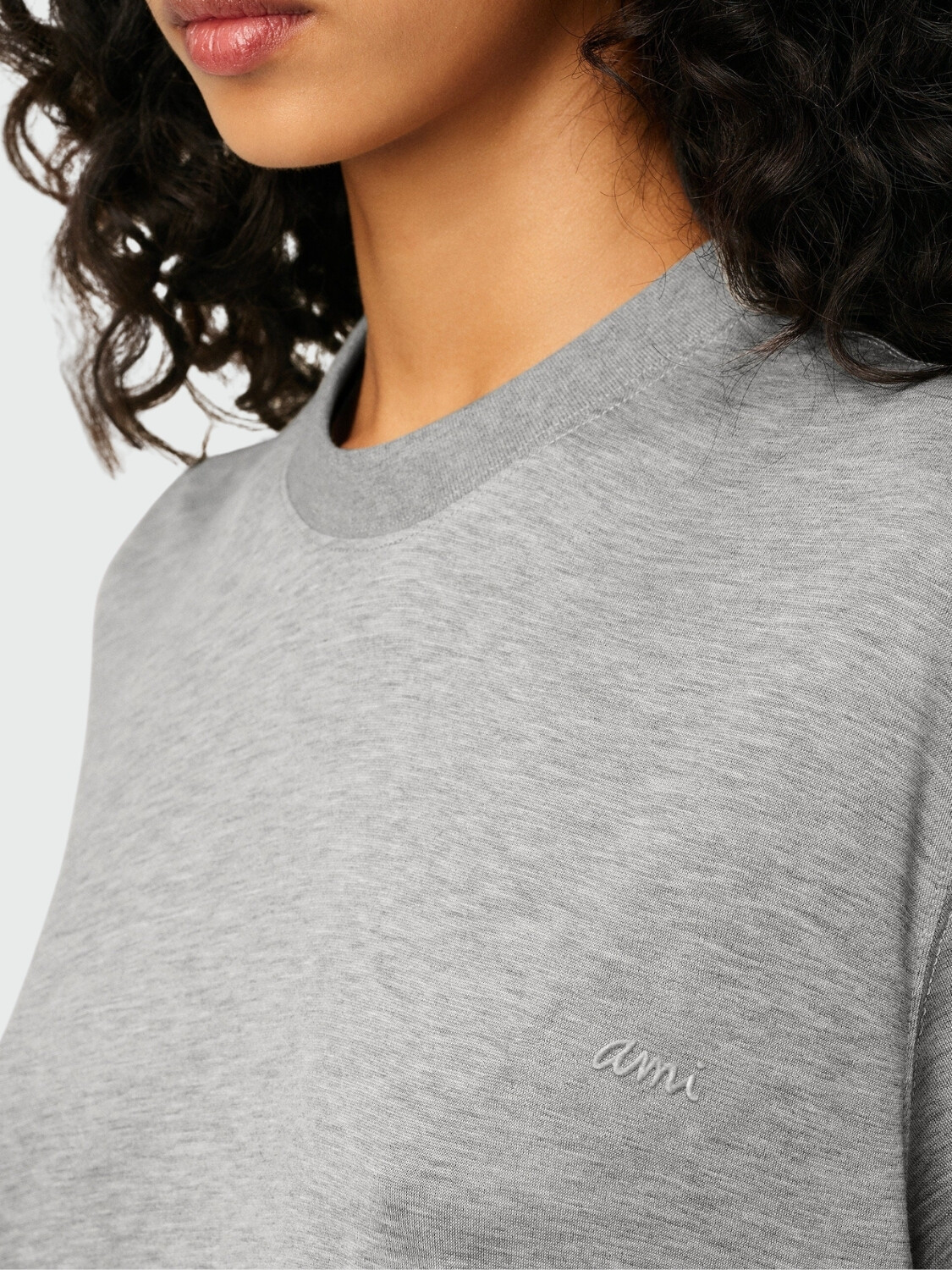 AMI PARIS - Remera Algodón Alta Automática