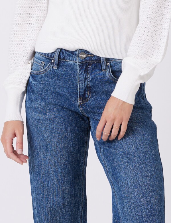 Jean Wide Leg Cortes JEAN OSCURO